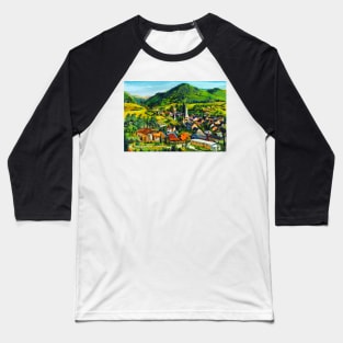 Village in the mountains Baseball T-Shirt